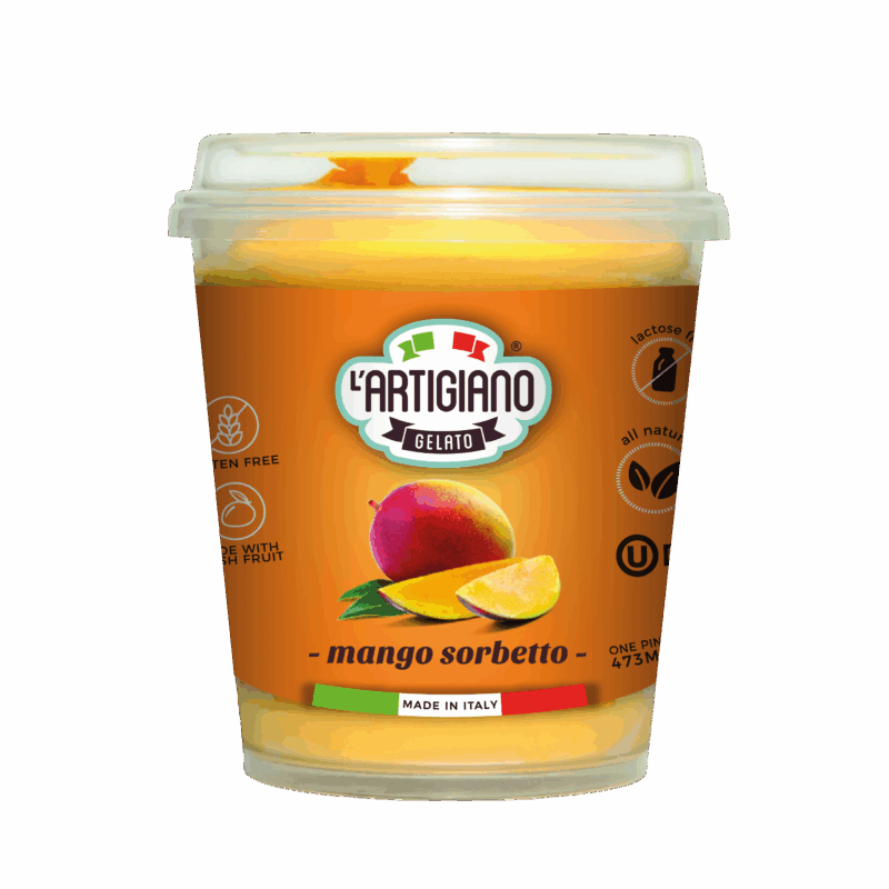 Mango sorbetto