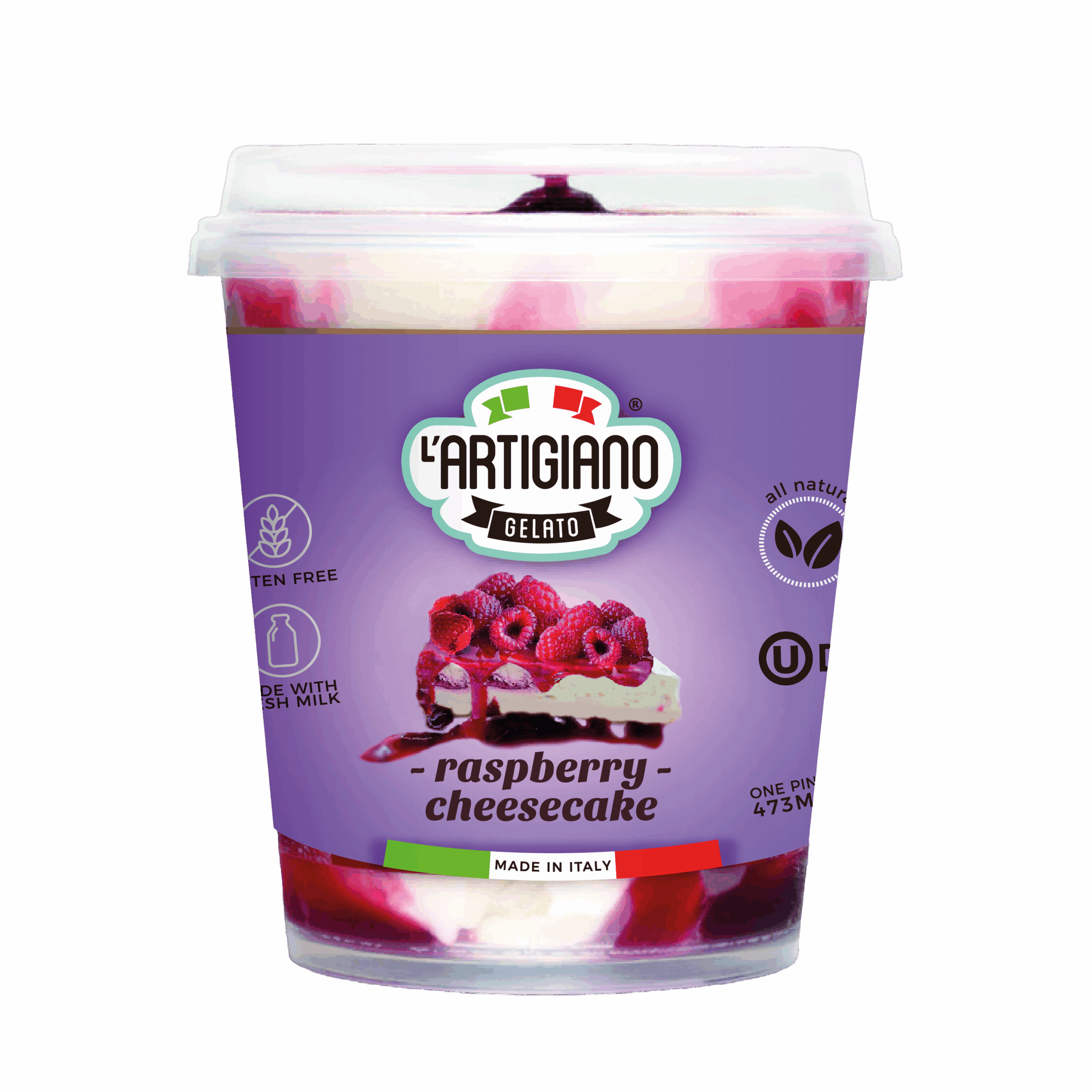 raspberry - cheesecake