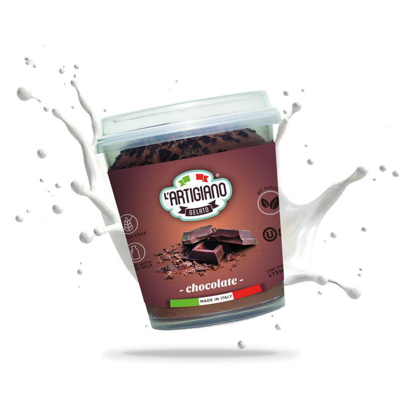 Chocolate with fresh milk